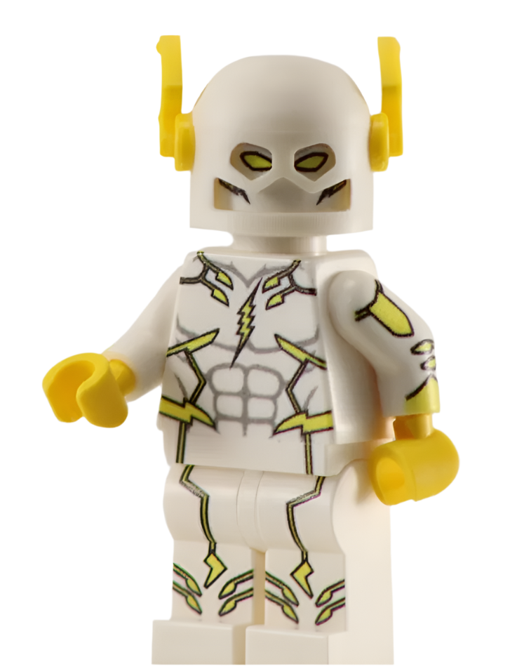 God of Speed - BigKidBrix Custom Printed Minifig product image 1, provided for visual reference and product detail review
