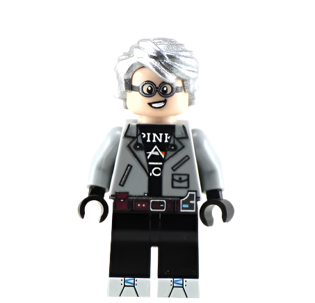 Silver Speed - BigKidBrix Custom Printed Minifig product image 1, provided for visual reference and product detail review