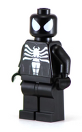 Spider Fighter Black Suit - BigKidBrix Custom Printed Minifig product image 1, provided for visual reference and product