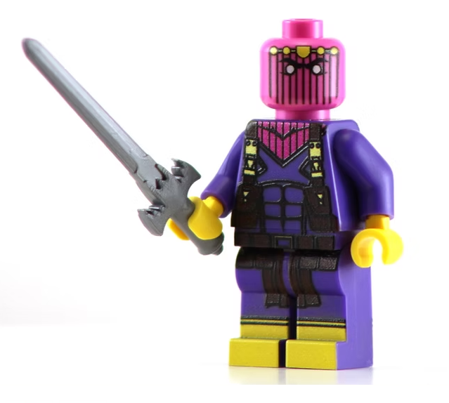 The Baron - BigKidBrix Custom Printed Minifig product image 1, provided for visual reference and product detail review