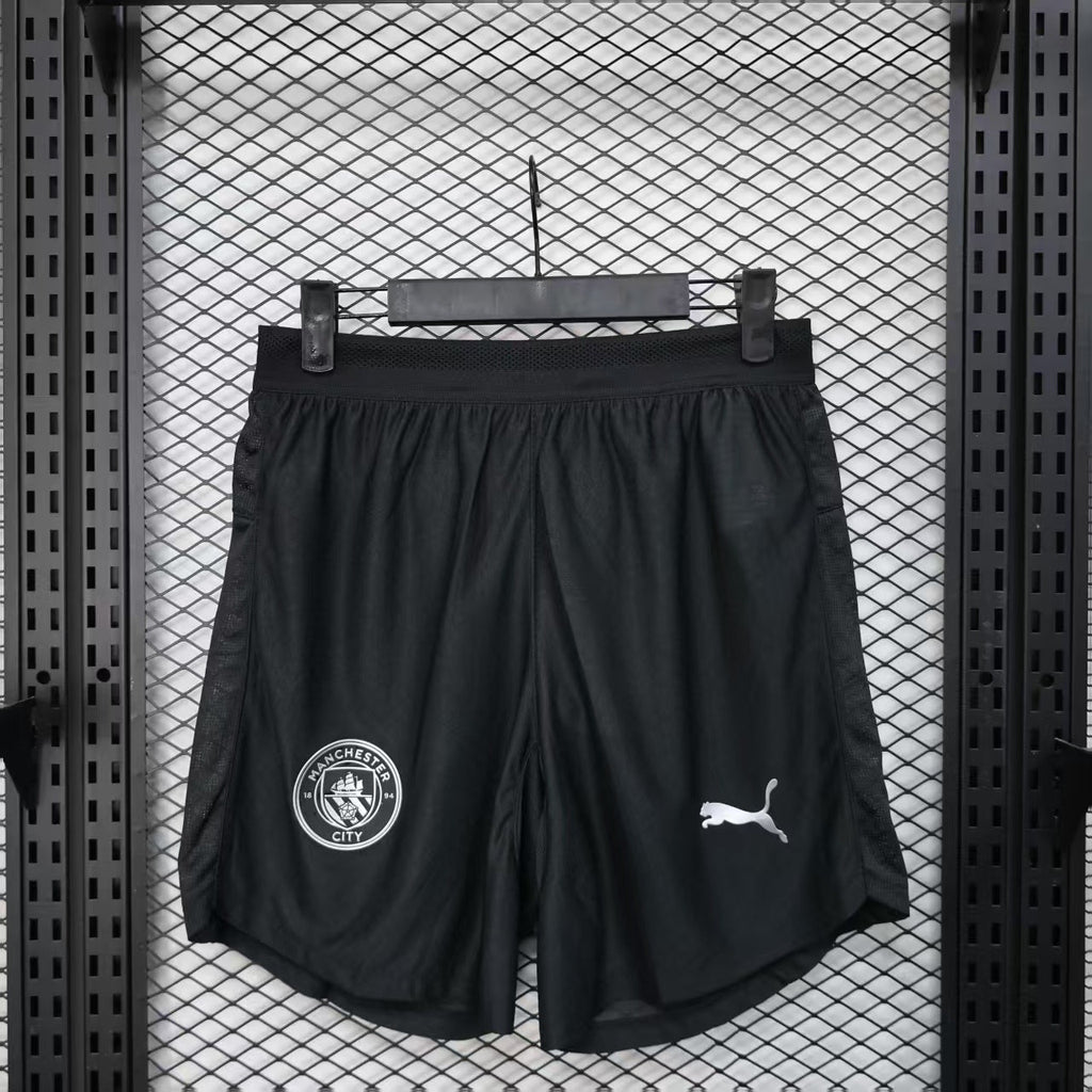 Player Version Manchester City Black Shorts 25/26 Football product image 1