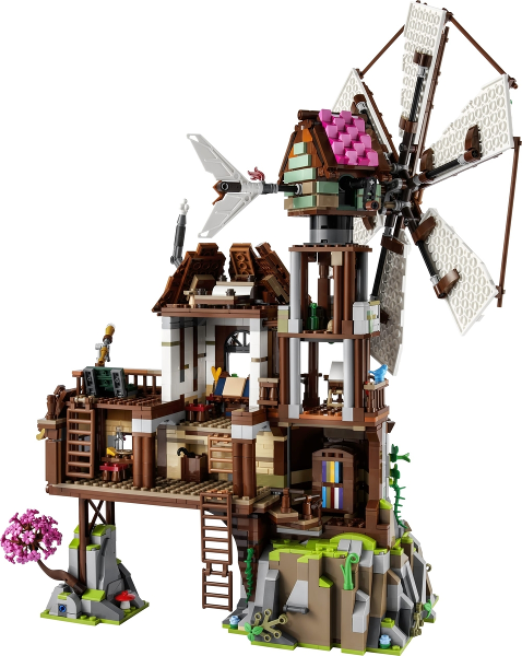 910003 Mountain Windmill (Bricklink Designer Program) product image 3, provided for visual reference and product detail