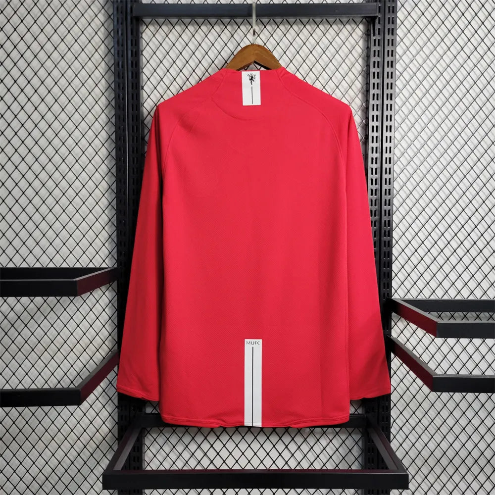 Manchester United Jersey Home Kit 2007/08 Retro Long Sleeve product image 10
