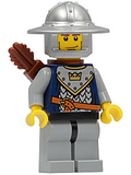 Fantasy Era - Crown Knight Scale Mail with Crown, Helmet with Broad Brim, Vertical Cheek Lines, Quiver (cas347) product