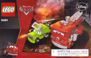 9484 Red's Water Rescue (Certified) LEGO Cars product image 2, provided for visual reference and product detail review