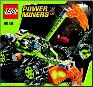 8959 Claw Digger (Certified) LEGO Power Miners product image 2, provided for visual reference and product detail review