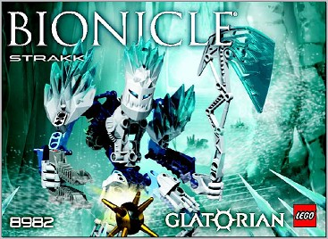8982 Strakk (Certified) LEGO BIONICLE product image 2, provided for visual reference and product detail review