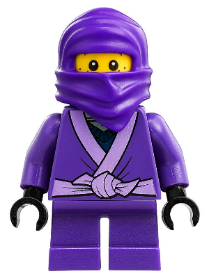 Lil' Nelson - Dark Purple Robe (njo0263) product image 1, provided for visual reference and product detail review