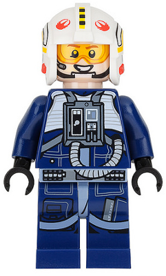 Rebel Pilot Y-wing (Dark Blue Jumpsuit) (sw0801) product image 1, provided for visual reference and product detail review