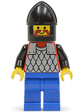 Scale Mail - Red with Black Arms, Blue Legs, Black Chin-Guard (cas152) product image 1, provided for visual reference and