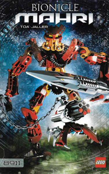 8911 Toa Jaller (Certified) LEGO BIONICLE product image 2, provided for visual reference and product detail review