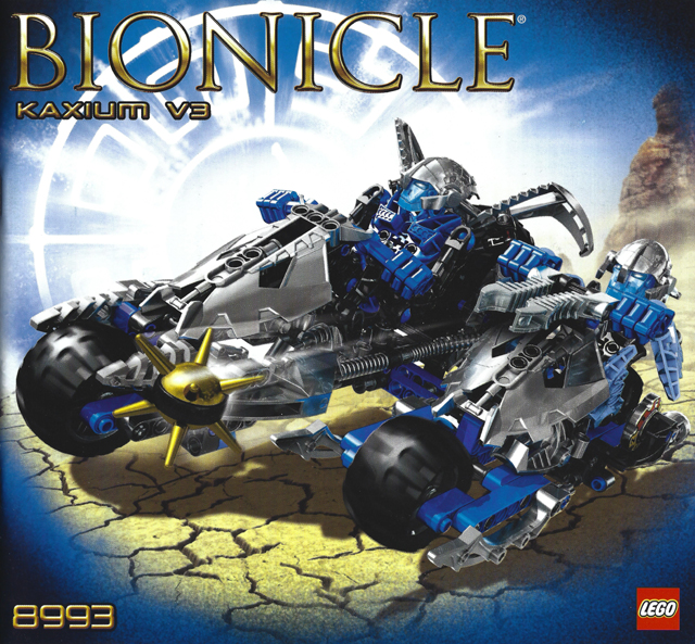 8993 Kaxium V3 (Certified) LEGO BIONICLE product image 2, provided for visual reference and product detail review