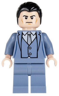 Bruce Wayne - Sand Blue Suit (sh0026) product image 1, provided for visual reference and product detail review