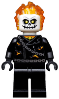 Ghost Rider, Johnathon 'Johnny' Blaze - White Head, Chain Belt (sh0267) product image 1, provided for visual reference and