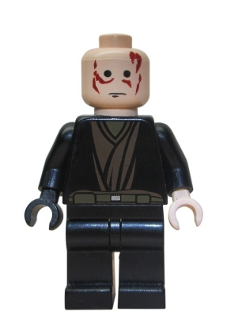 Anakin Skywalker - Black Right Hand, No Hair (sw0139) product image 1, provided for visual reference and product detail