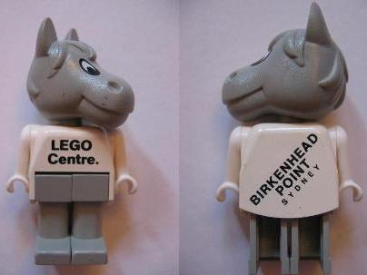 Fabuland Horse - LEGO Centre / Birkenhead Point Sydney Pattern (fab002BHP) product image 1, provided for visual reference