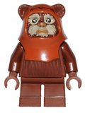 Wicket (Ewok) - Printed Dark Orange Hood, Tan Face (sw0513) product image 1, provided for visual reference and product