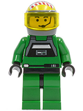 Rebel Pilot A-wing - Yellow Head, Trans-Yellow Visor, Green Jumpsuit (sw0031) product image 1, provided for visual reference