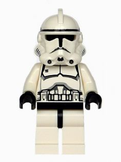 Clone Trooper (Phase 2) - Black Head, Dotted Mouth (sw0272) product image 1, provided for visual reference and product