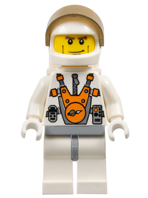 Mars Mission Astronaut with Helmet and Cheek Lines and Backpack (mm014) product image 1, provided for visual reference and