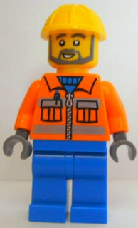 LEGO Brand Store Male, Construction Worker - Wauwatosa, WI (tls047) product image 1, provided for visual reference and