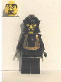 Breastplate - Armor over Black, Cheek Protection Helmet (cas308) product image 1, provided for visual reference and product