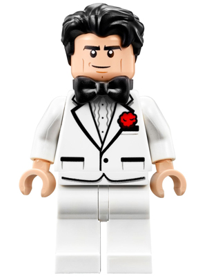 Bruce Wayne - White Tuxedo (sh0308) product image 1, provided for visual reference and product detail review