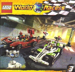 8898 Wreckage Road (Certified) LEGO World Racers product image 2, provided for visual reference and product detail review