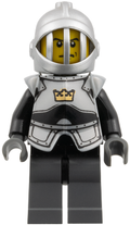 Fantasy Era - Crown Knight Plain with Breastplate, Grille Helmet, Scowl (cas334) product image 1, provided for visual