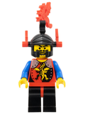Dragon Knights - Knight 2, Black Legs with Red Hips, Black Dragon Helmet, Red Plumes (cas017a) product image 1, provided for
