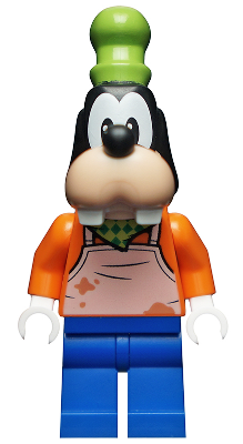 Goofy - Bandana and White Apron (dis052) product image 1, provided for visual reference and product detail review