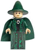 Professor Minerva McGonagall - Dark Green Robe and Cape (hp093) product image 1, provided for visual reference and product
