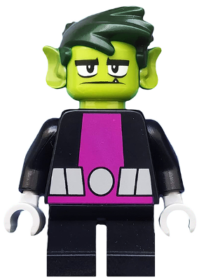 Beast Boy - Lime Head, Short Legs (dim049) product image 1, provided for visual reference and product detail review