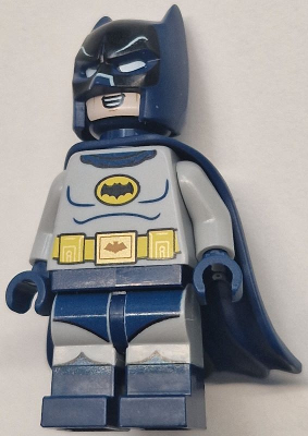 Batman - Classic TV Series, Goggles, Light Bluish Gray Torso, Flexible Rubber Cape (sh0986) product image 1, provided for
