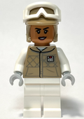 Hoth Rebel Trooper Dark Tan Uniform and Helmet, White Legs, Female (Kori Zaran) (sw1313) product image 1, provided for
