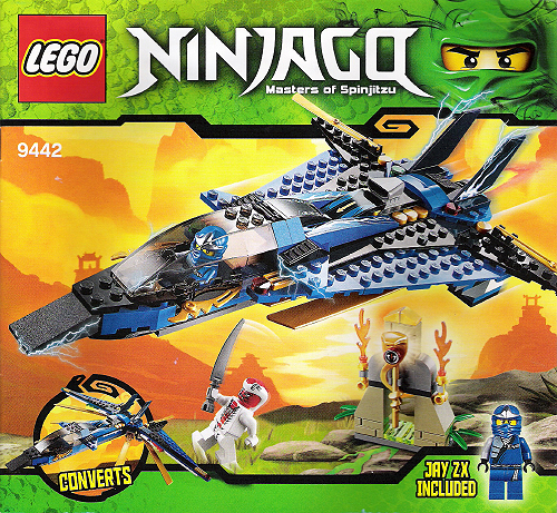 9442 Jay's Storm Fighter (Certified) LEGO Ninjago product image 2, provided for visual reference and product detail review