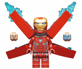 Iron Man - Mark 50 Armor, Small Helmet Visor, Wings without Stickers (sh0497a) product image 1, provided for visual