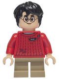 Harry Potter - Red Torn Sweater, Dark Tan Short Legs (hp610) product image 1, provided for visual reference and product