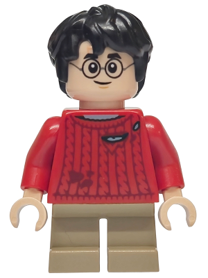 Harry Potter - Red Torn Sweater, Dark Tan Short Legs (hp610) product image 1, provided for visual reference and product