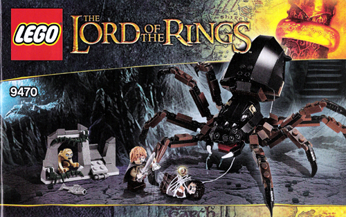 9470 Shelob Attacks (Certified) LEGO The Lord of the Rings product image 2, provided for visual reference and product detail