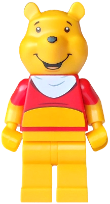 Winnie the Pooh - White Bib (dis190) product image 1, provided for visual reference and product detail review