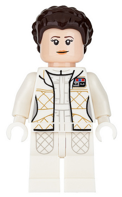 Princess Leia - Hoth Outfit, White Jacket, Smile / Breathing Mask (sw0878) product image 1, provided for visual reference