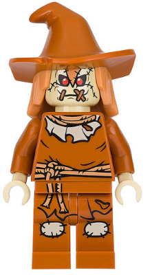 Scarecrow - Dark Orange Floppy Hat (sh0275) product image 1, provided for visual reference and product detail review