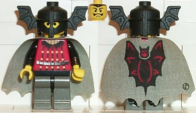 Fright Knights - Bat Lord with Cape (cas022) product image 1, provided for visual reference and product detail review