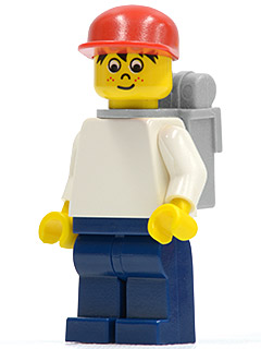 Timmy, Dark Blue Legs, Red Cap, Backpack (trn004) product image 1, provided for visual reference and product detail review