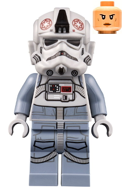AT-AT Driver - Dark Red Imperial Logo, Female (sw1176) product image 1, provided for visual reference and product detail