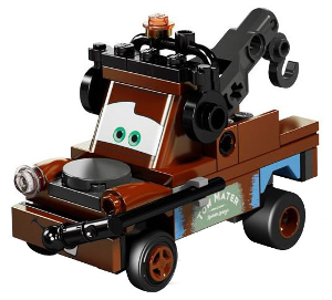 Tow Mater - Eyes Looking Straight with Headset (crs088) product image 1, provided for visual reference and product detail