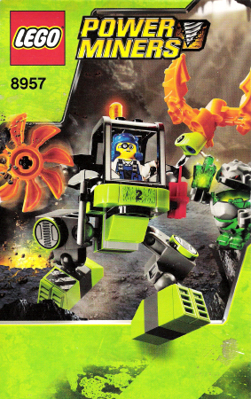 8957 Mine Mech (Certified) LEGO Power Miners product image 2, provided for visual reference and product detail review