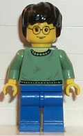 Harry Potter - Sand Green Sweater Torso, Blue Legs (hp038) product image 1, provided for visual reference and product detail