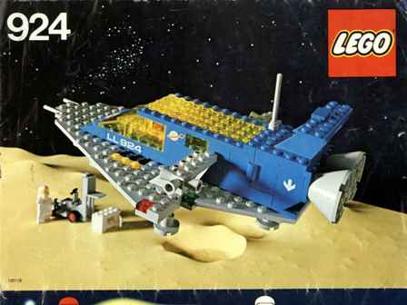 924 Space Cruiser (Certified) LEGO Space product image 2, provided for visual reference and product detail review